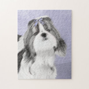 Puzzle Peinture Shih Tzu - Cute Original Chien Art