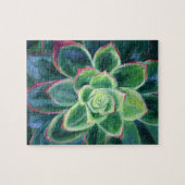 Puzzle Peinture succulente (Horizontal)