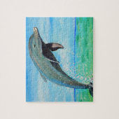 Puzzle Peinture sur dauphin (Vertical)