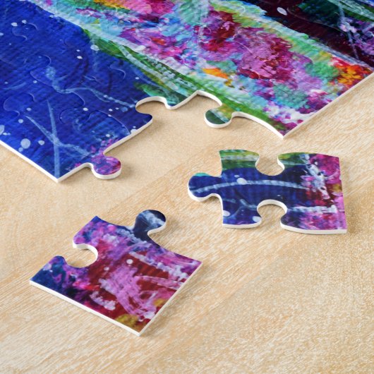Puzzle Peinture sur hippocampe (Côté)