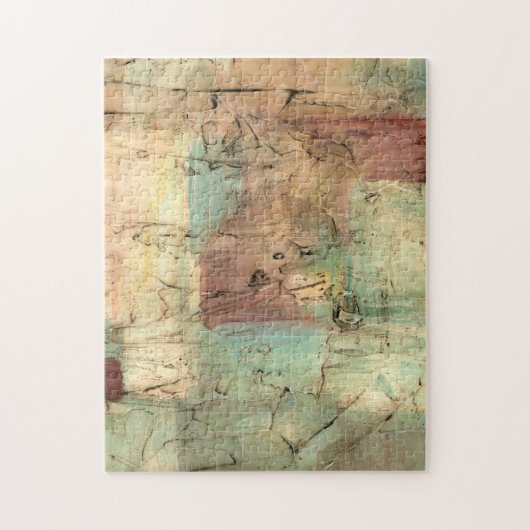 Puzzle Peinture sur la Terre avec surface fissurée (Vertical)