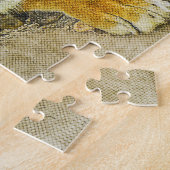 Puzzle Peinture sur tigre (Côté)