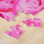 Puzzle Peinture tourbillons abstraits colorés mignons (Côté)