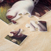 Puzzle Peinture vintage dalmate (Côté)