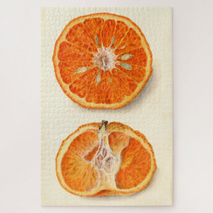 Puzzle Peinture Vintage des tangerines
