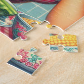 Puzzle Peinture vintage en latina (Côté)