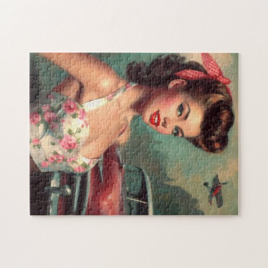 Puzzle Peinture vintage mignonne (Horizontal)