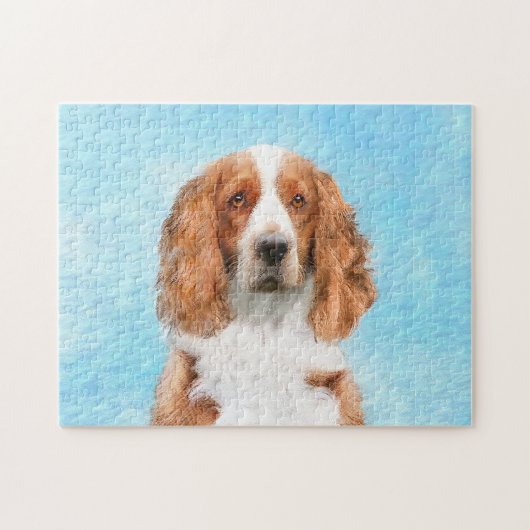 Puzzle Peinture Welsh Springer Spaniel - Art Canin Origin (Horizontal)