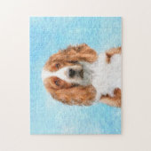Puzzle Peinture Welsh Springer Spaniel - Art Canin Origin (Vertical)