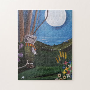 Puzzle Peinture « Wishing Upon The Moon » par Alfred Fox