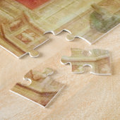 Puzzle Peintures-Hamsa Dhayamthi de Ravi Varma (Côté)