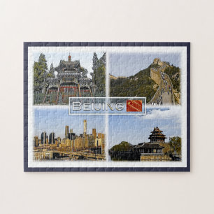 Puzzle Pékin - Chine - Mosaïque -