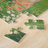 Puzzle Pekingese dans le jardin (Côté)