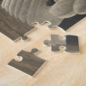 Puzzle Pélican blanc américain des oiseaux d'Amérique (Côté)