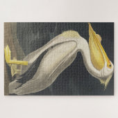 Puzzle Pélican blanc américain des oiseaux d'Amérique (Horizontal)