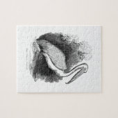 Puzzle Pélican blanc vintage (Horizontal)