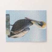 Puzzle Pélican perché sur pylône (Horizontal)