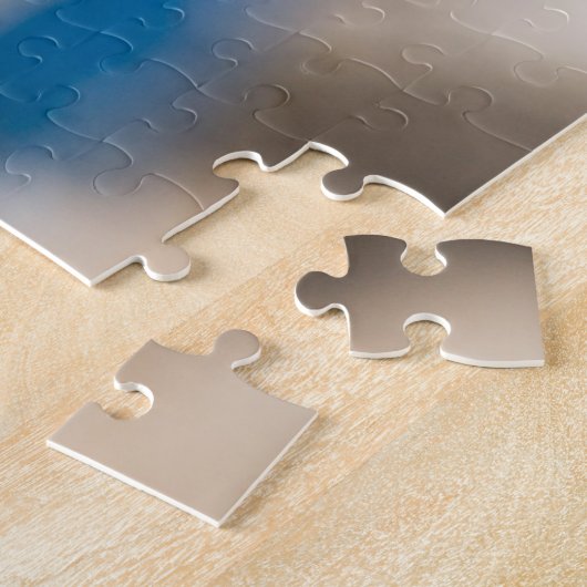 Puzzle Pélican timide sur la plage (Côté)