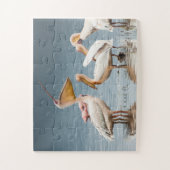 Puzzle Pélicans au lac (Vertical)