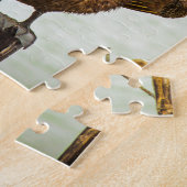 Puzzle Pélicans étés perché sur des courriers (Côté)