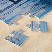 Puzzle Pélicans, palmiers, bateaux en Floride Keys (Côté)