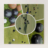 Puzzle Pelouse Bowls Five Photo Collage, Jigsaw (Horizontal)