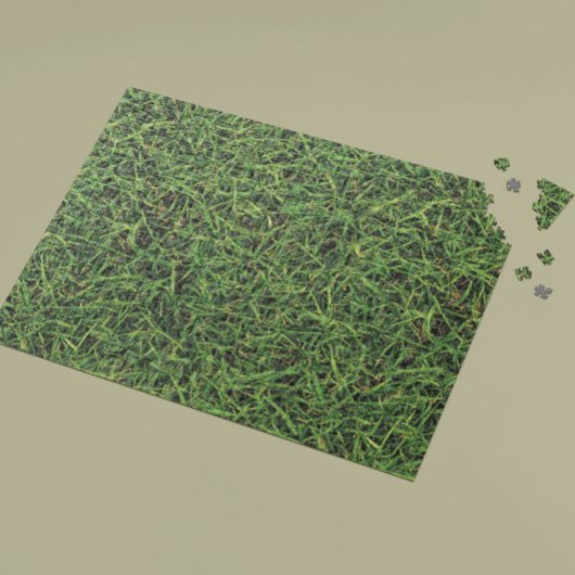 Puzzle Pelouse d'herbe amusante