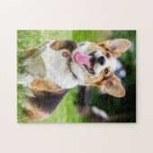 Puzzle Pembroke Welsh Corgi Chien chiot (Horizontal)