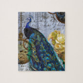 Puzzle pendule à vapeur jaune rose (Vertical)