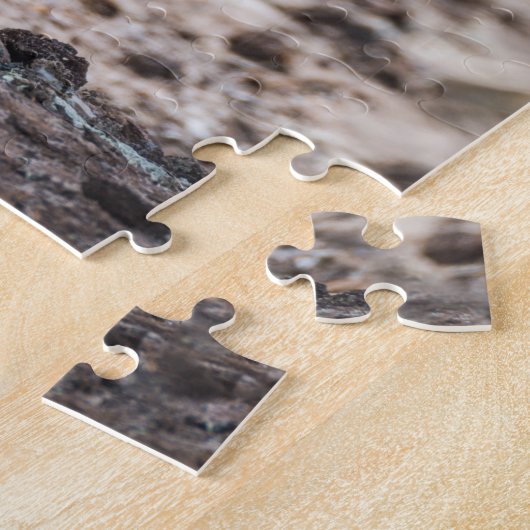 Puzzle Péngon mousseux mignon et poulet (Côté)