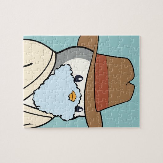 Puzzle Penguin (Horizontal)