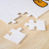 Puzzle Penguin au coucher avec Coussin (Côté)