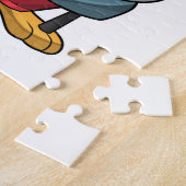 Puzzle Penguin comme pompier avec Extinguisher (Côté)
