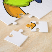 Puzzle Penguin comme surfer avec Surfer (Côté)