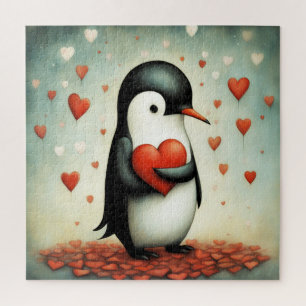 Puzzle Penguin Love 1