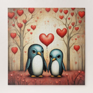 Puzzle Penguin Love 3