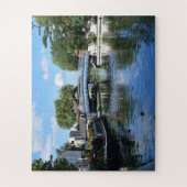 Puzzle Péniche Little Venice Londres Angleterre (Vertical)