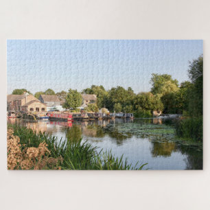 Puzzle Péniches amarrées Mountsorrel Angleterre