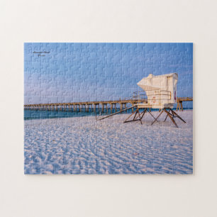 Puzzle Pensacola Matin Lifeguard Stand And Pier