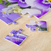 Puzzle Pensées violettes (Côté)