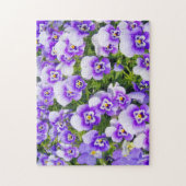 Puzzle Pensées violettes (Vertical)