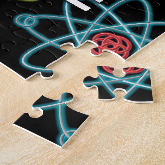 Puzzle Pensez comme un proton et rester positif Science (Côté)