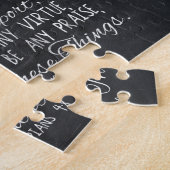 Puzzle Pensez sur l'écriture sainte chrétienne de bible (Côté)