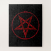 Puzzle Pentagram Red Devil (Vertical)