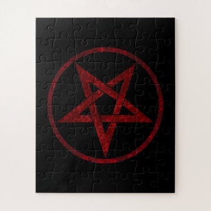 Puzzle Pentagram Red Devil