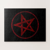 Puzzle Pentagram Red Devil (Horizontal)