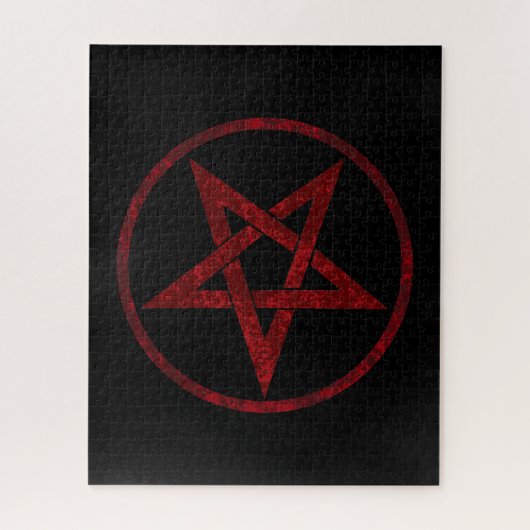 Puzzle Pentagram Red Devil (Vertical)