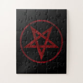 Puzzle Pentagram Red Devil (Vertical)