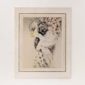 Puzzle Peonies, 1935 par Louis Icart (Vertical)