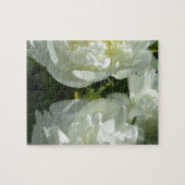 Puzzle Peonies blanches (Horizontal)